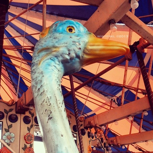 Ostrich Carousel Animal